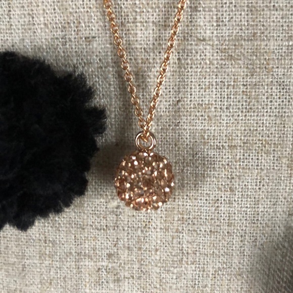 Vera Bradley Jewelry - Vera Bradley Rad Fireball rose gold tone necklace